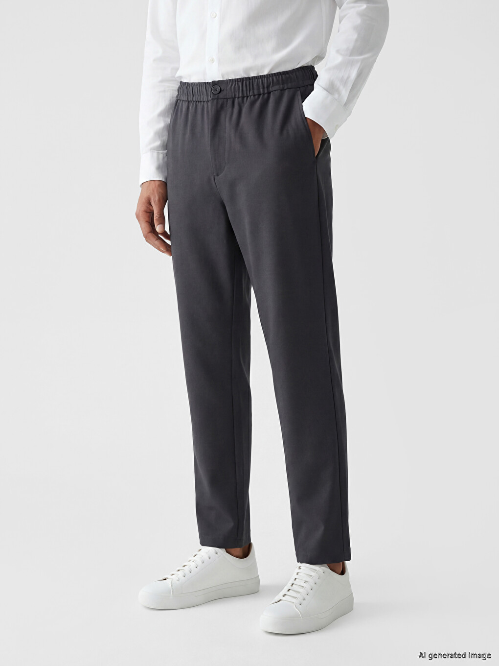 Regular Fit Men's Trousers-1
