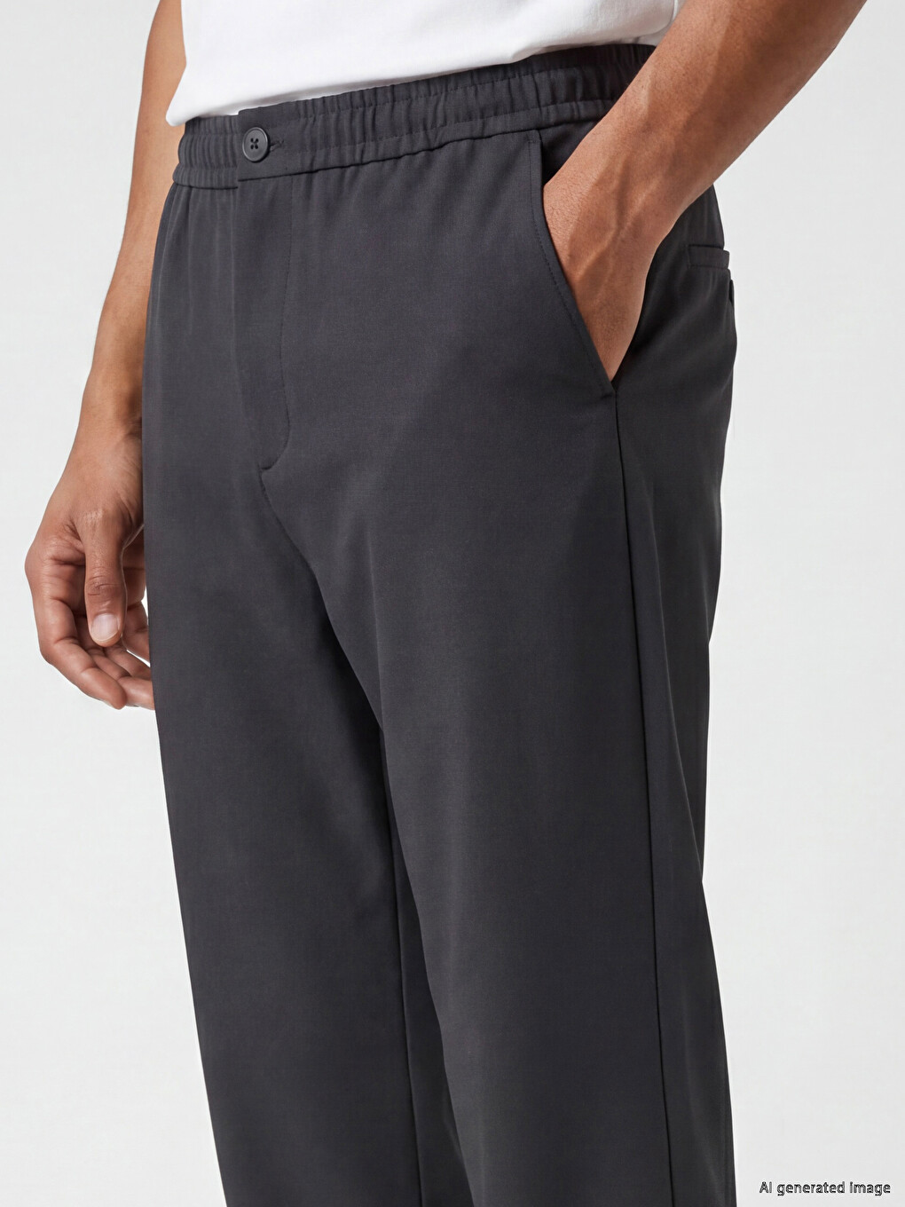 Regular Fit Men's Trousers-2