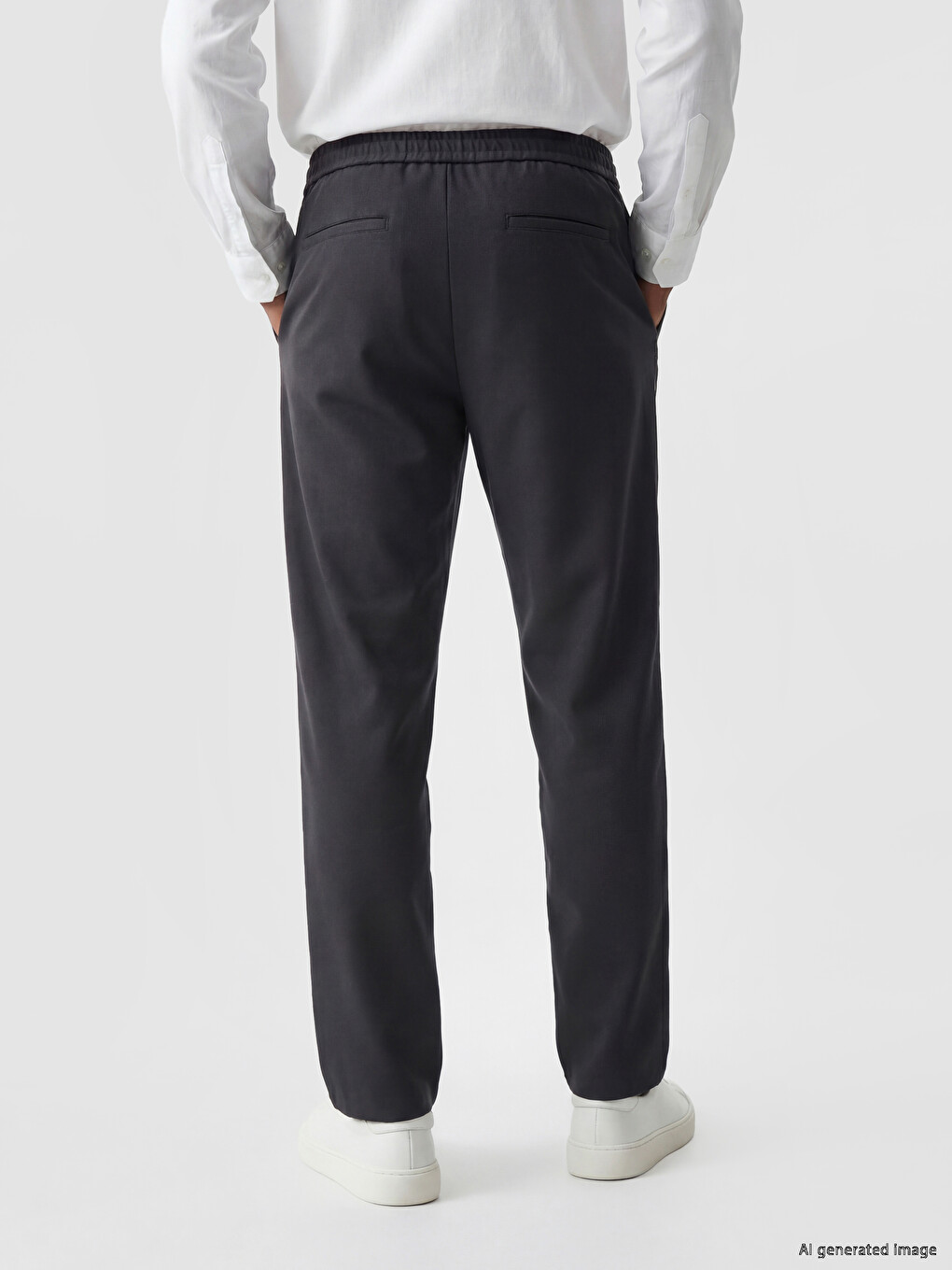 Regular Fit Men's Trousers-3