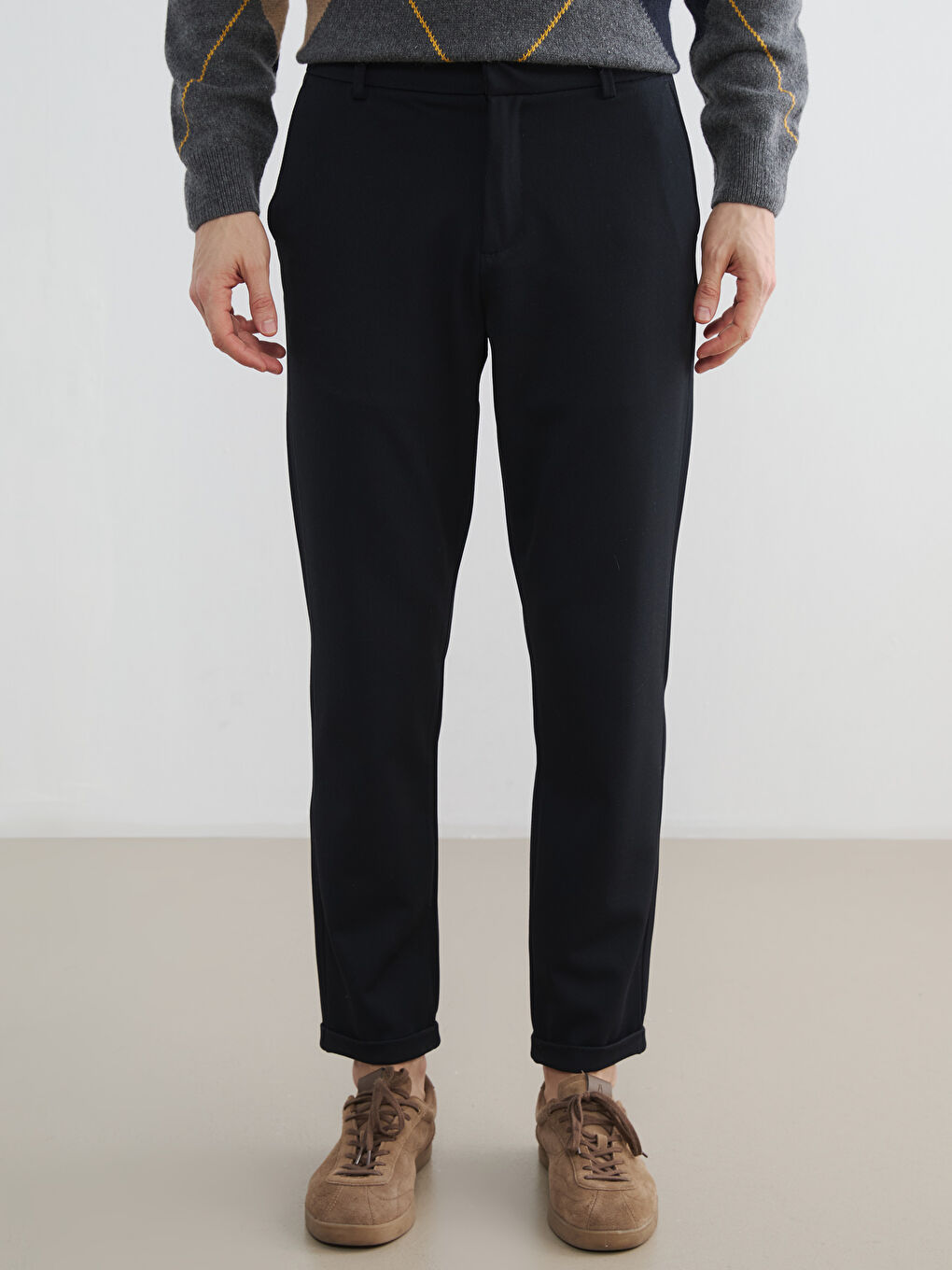 Man NAVY Trousers-1