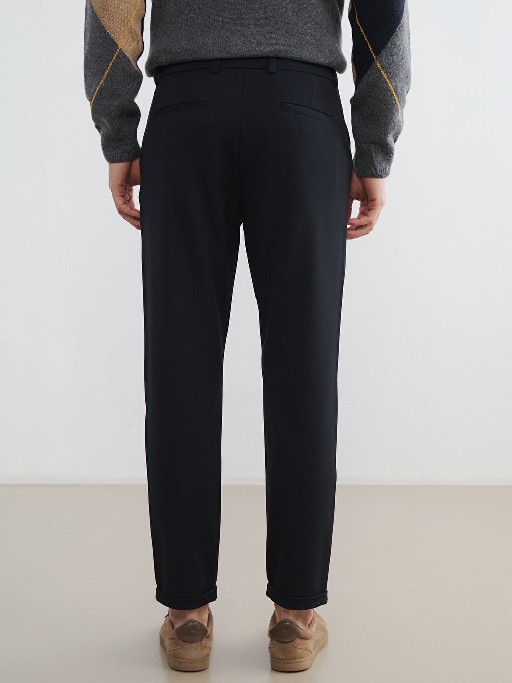 Man NAVY Trousers-3