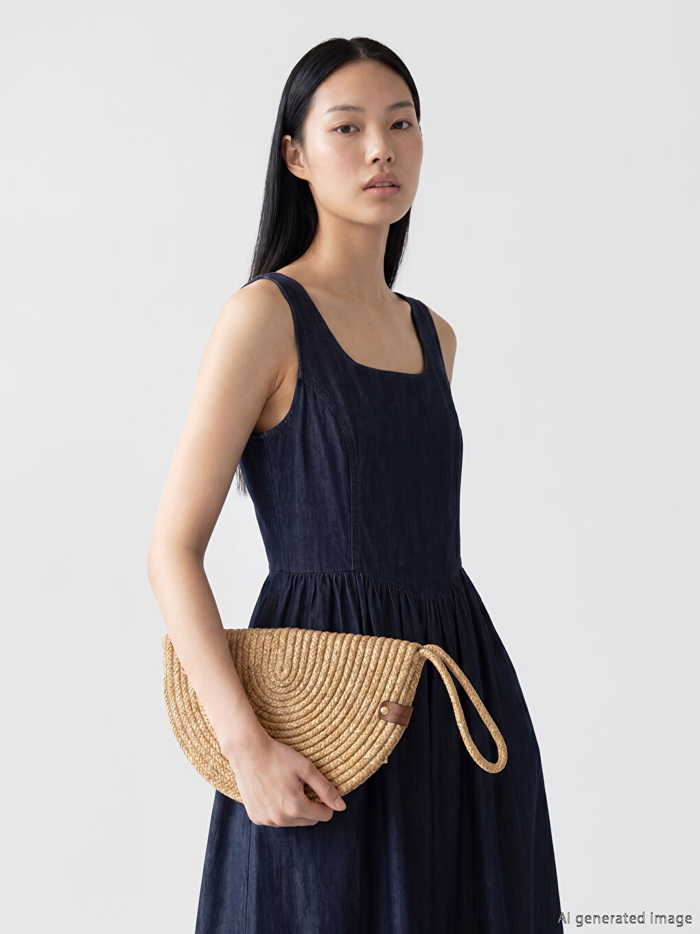 Women's Rattan Handbag