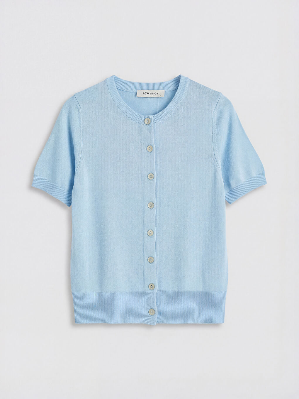 Mavi Bisiklet Yaka Kadın Triko Hırka