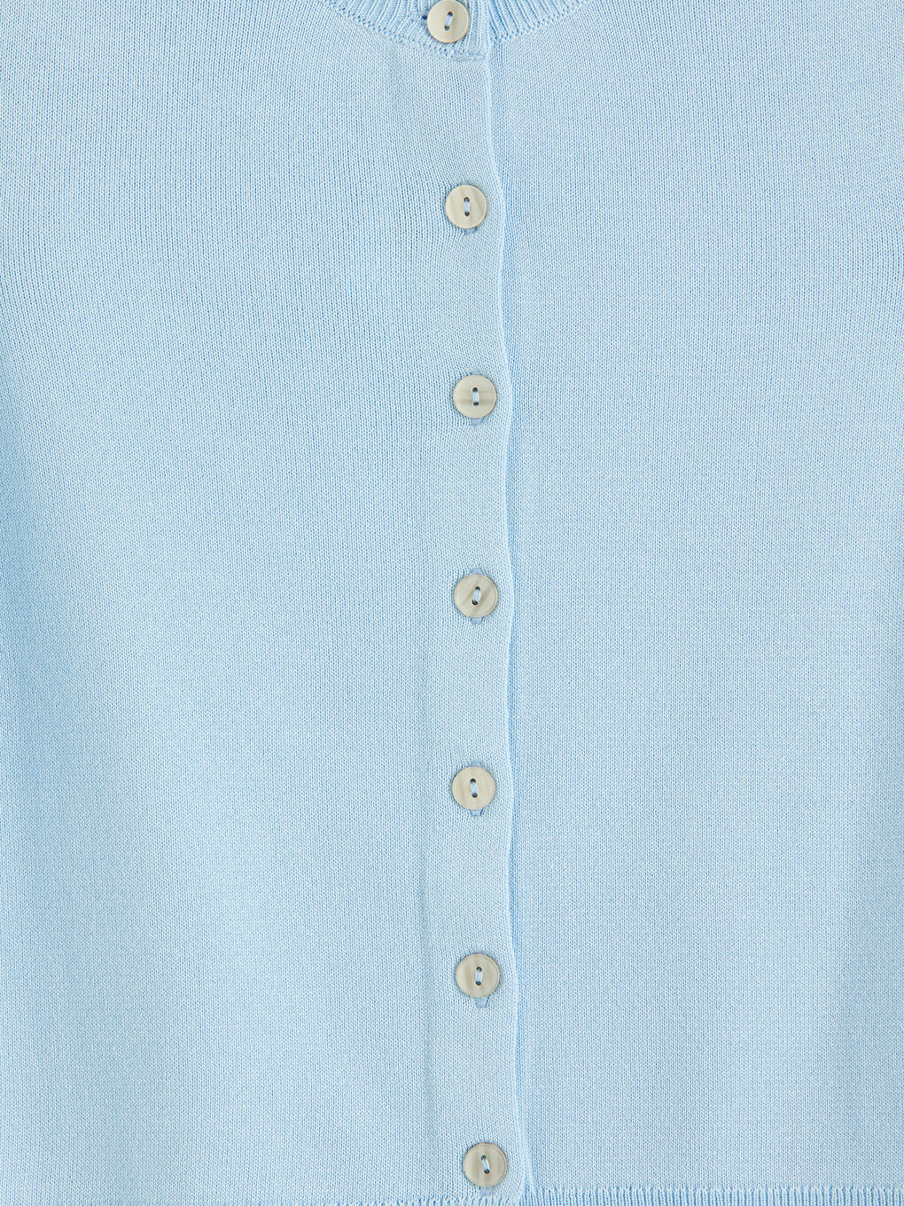 Mavi Bisiklet Yaka Kadın Triko Hırka-1