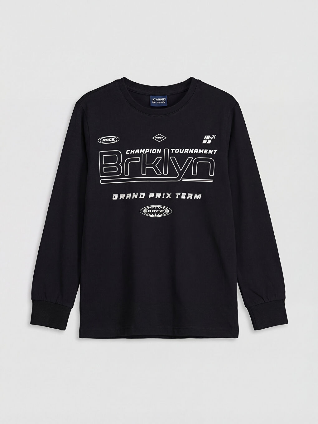 Siyah Baskılı Erkek Çocuk Pijama Takım-1