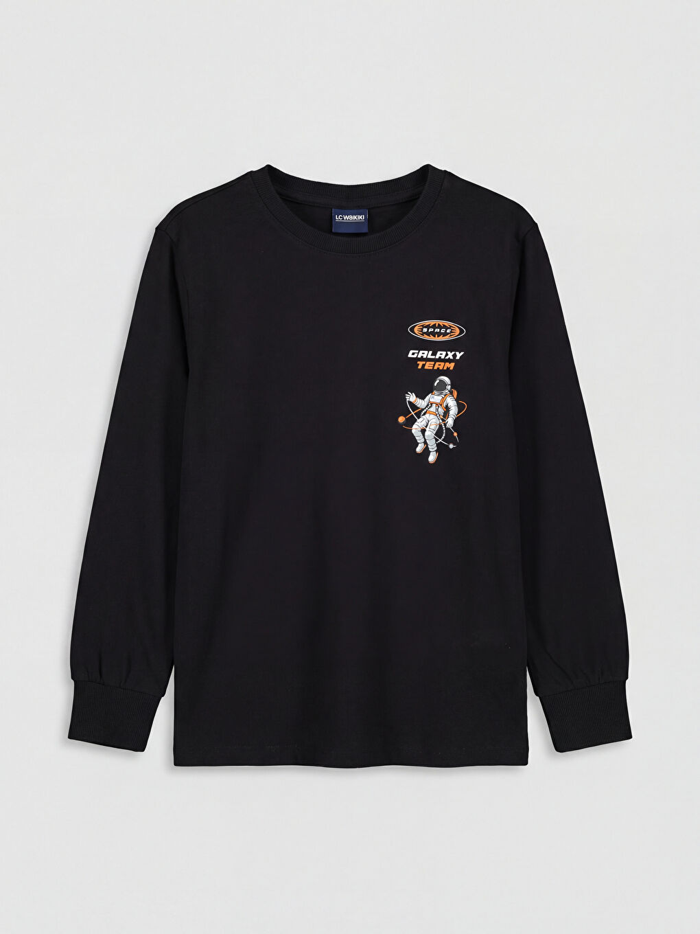 Siyah Baskılı Erkek Çocuk Pijama Takım-1