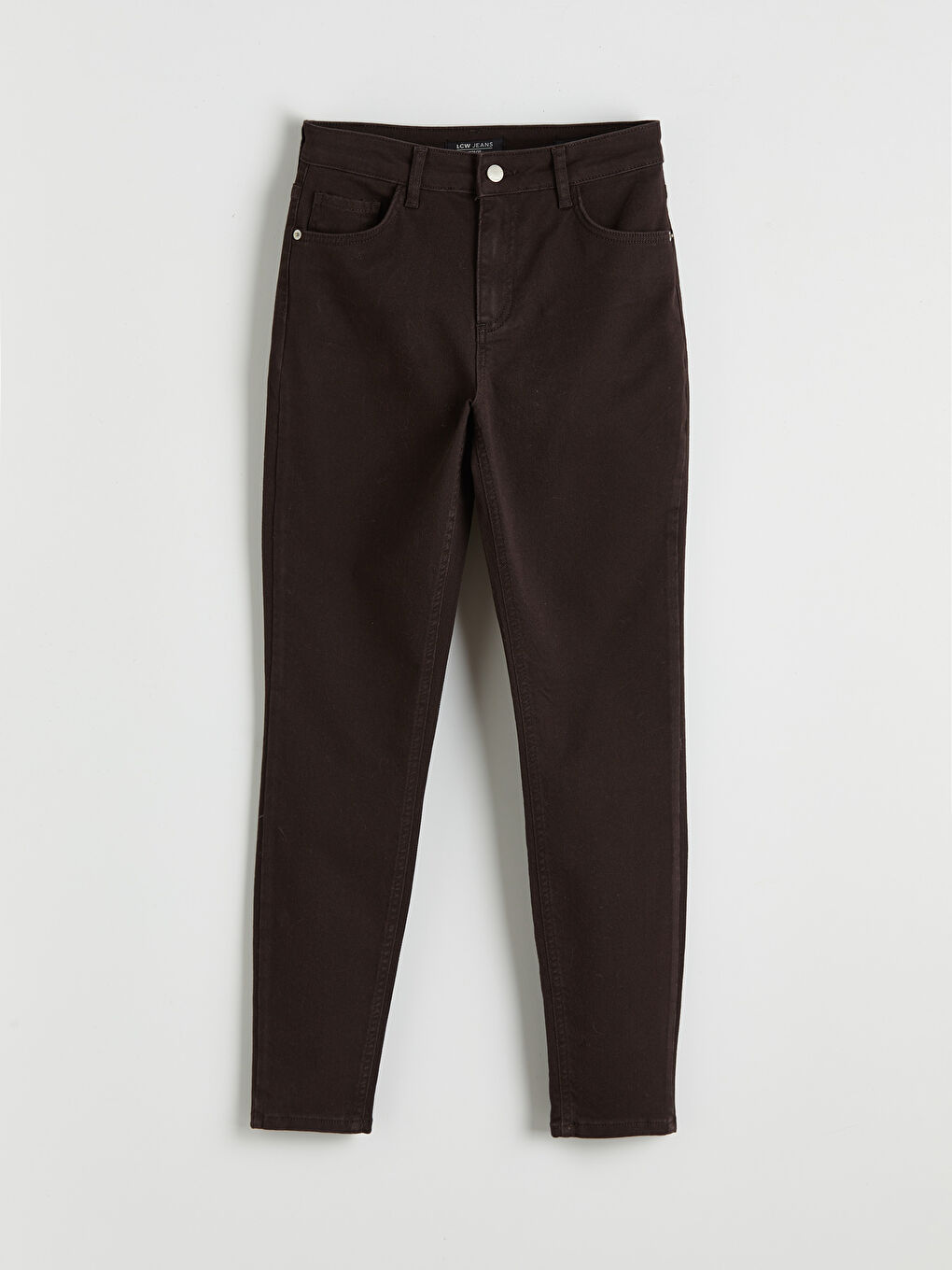 Kahverengi Mercury Skinny Fit Kadın Jean Pantolon-2