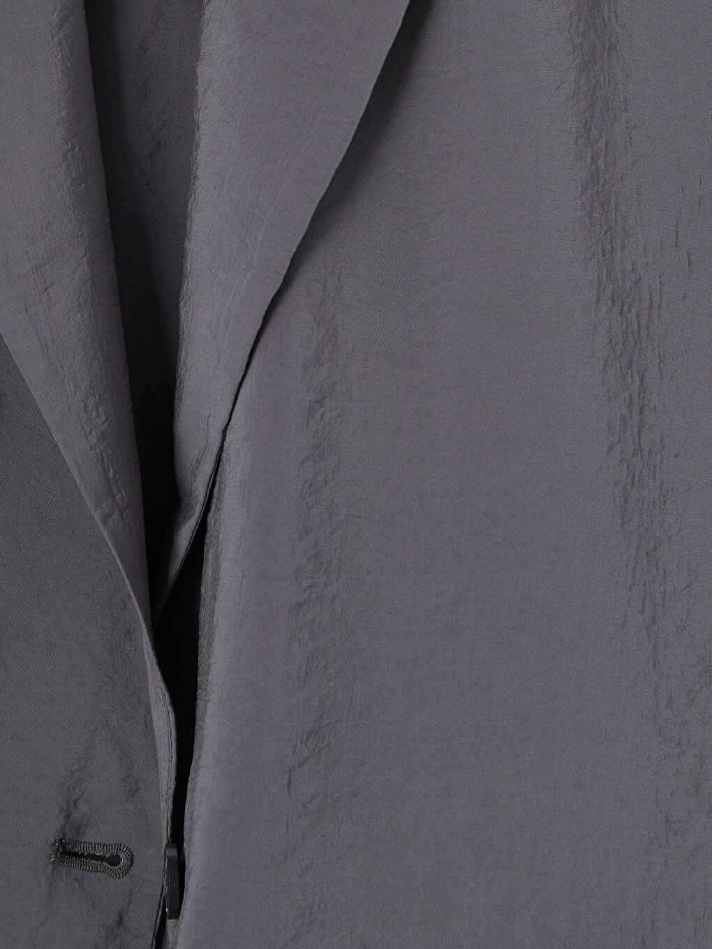 Gri Kuşaklı Kadın Blazer Ceket-2