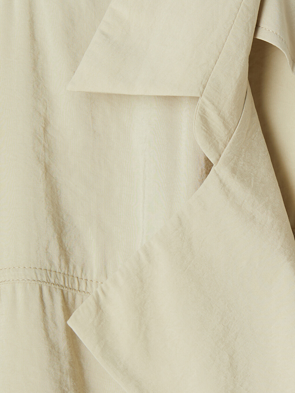 Yeşil Oversize Modal Karışımlı Kadın Ceket-1