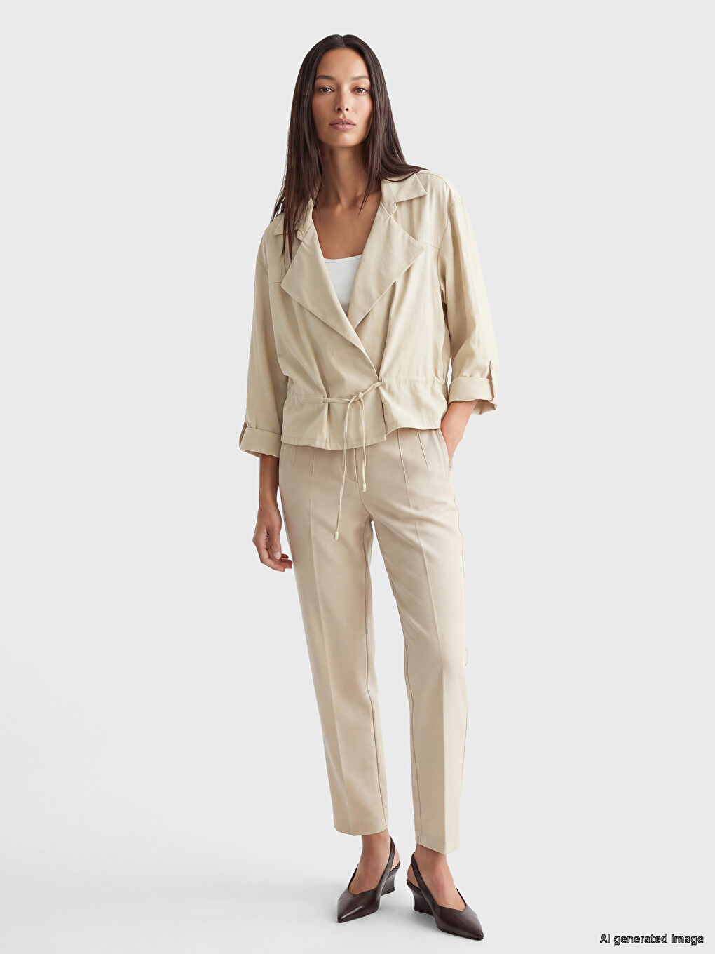 Oversize Modal Blend Women's Jacket-1