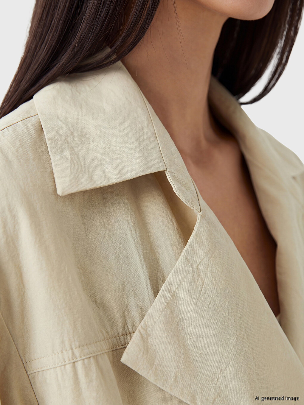 Oversize Modal Blend Women's Jacket-2