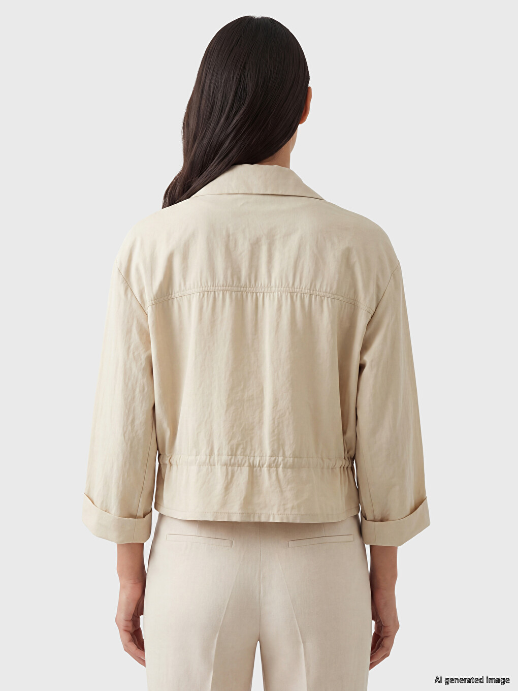 Oversize Modal Blend Women's Jacket-3