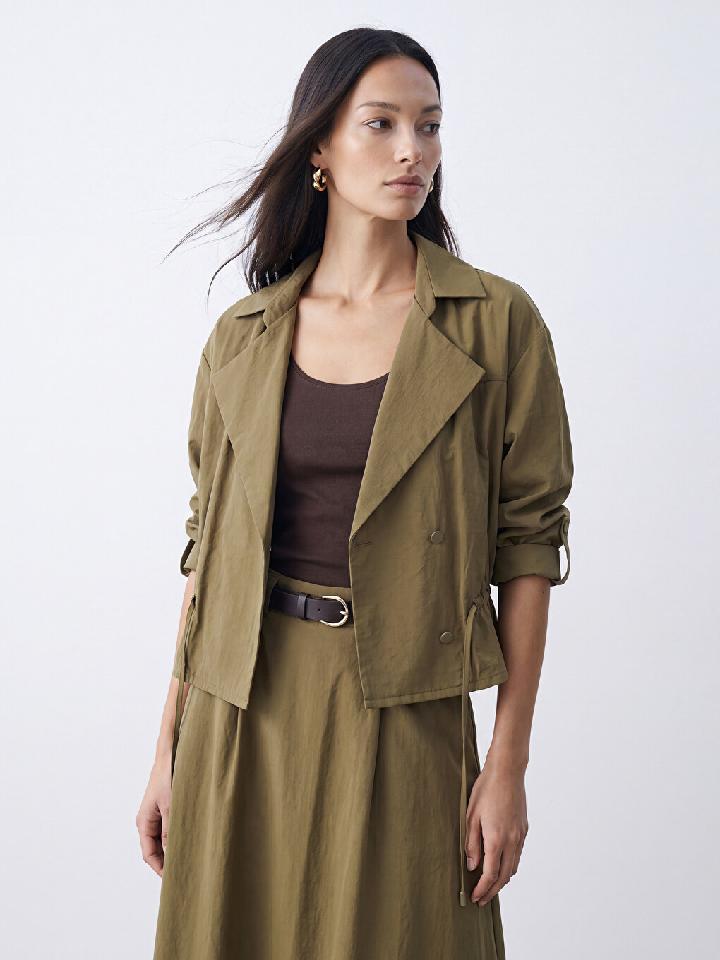  Oversize Modal Blend Women's Jacket