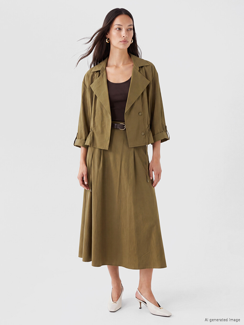 Oversize Modal Blend Women's Jacket-1