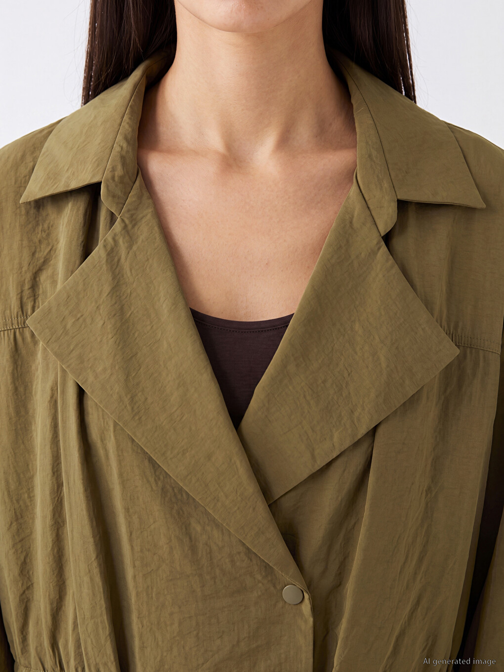 Oversize Modal Blend Women's Jacket-2