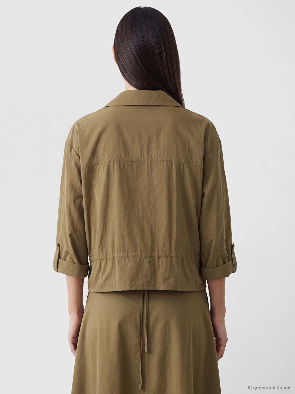 Oversize Modal Blend Women's Jacket-3