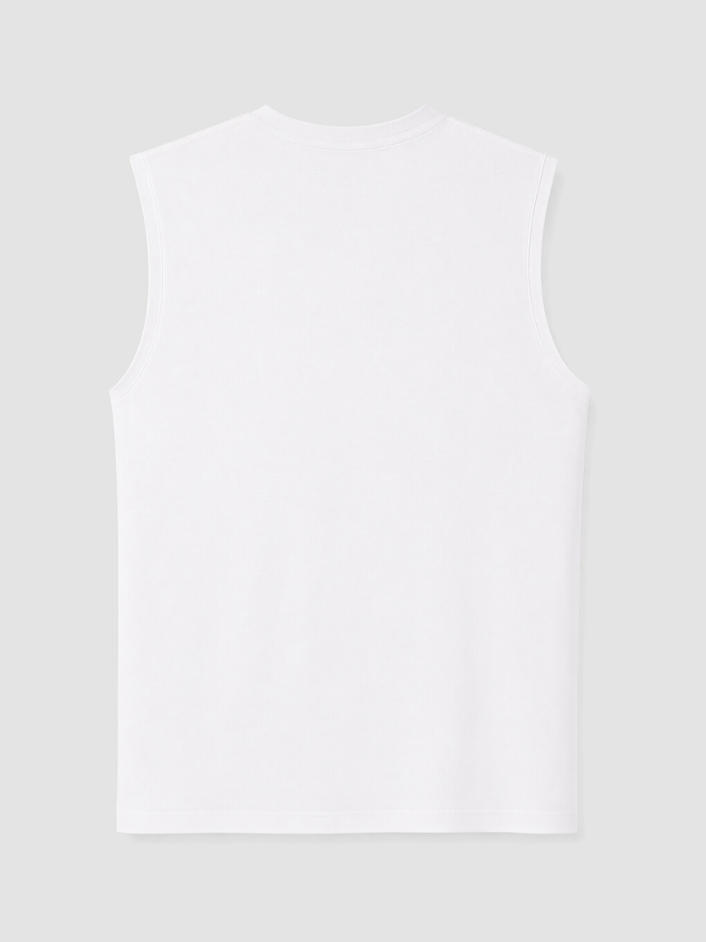 Crew Neck Printed Men's Sleeveless T-shirt-6