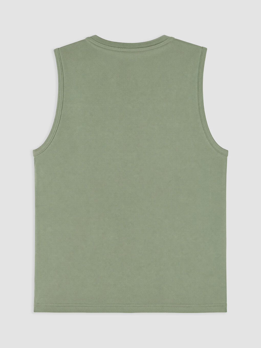 Standard Fit Crew Neck Printed Men's Tank Top-5
