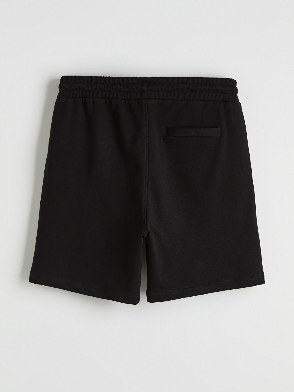 Siyah Standart Kalıp Erkek Şort-2