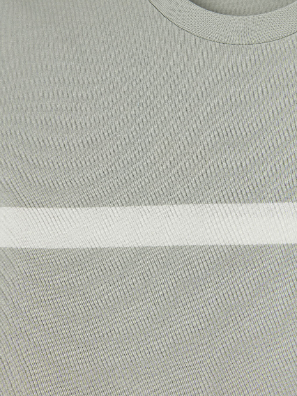 Yeşil Bisiklet Yaka Çizgili Erkek Tişört-2