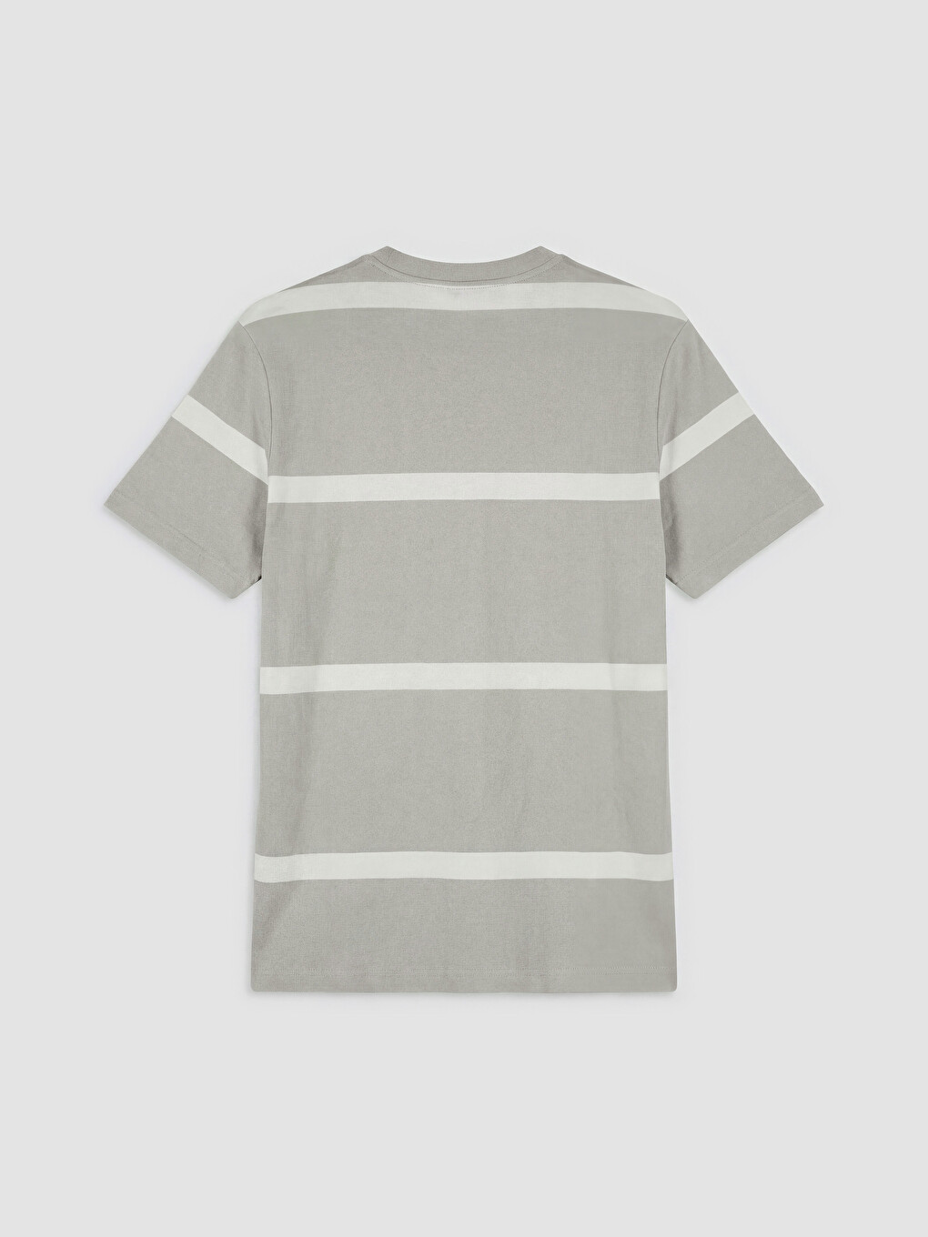 Crew Neck Striped Men's T-Shirt-5