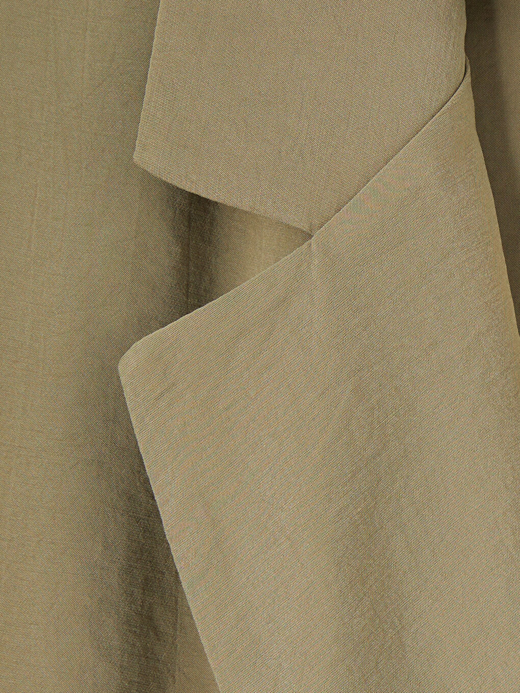 Haki Modal Karışımlı Kadın Blazer Ceket-2