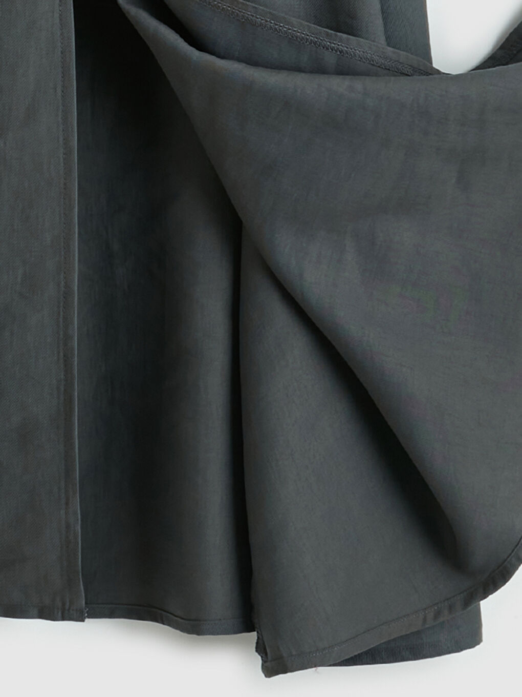 әйелдерге арналған белдікті а-пішінді қатпарлы белдемше-3