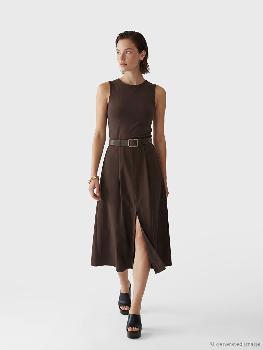 Әйелдер қоңыр Белдемше