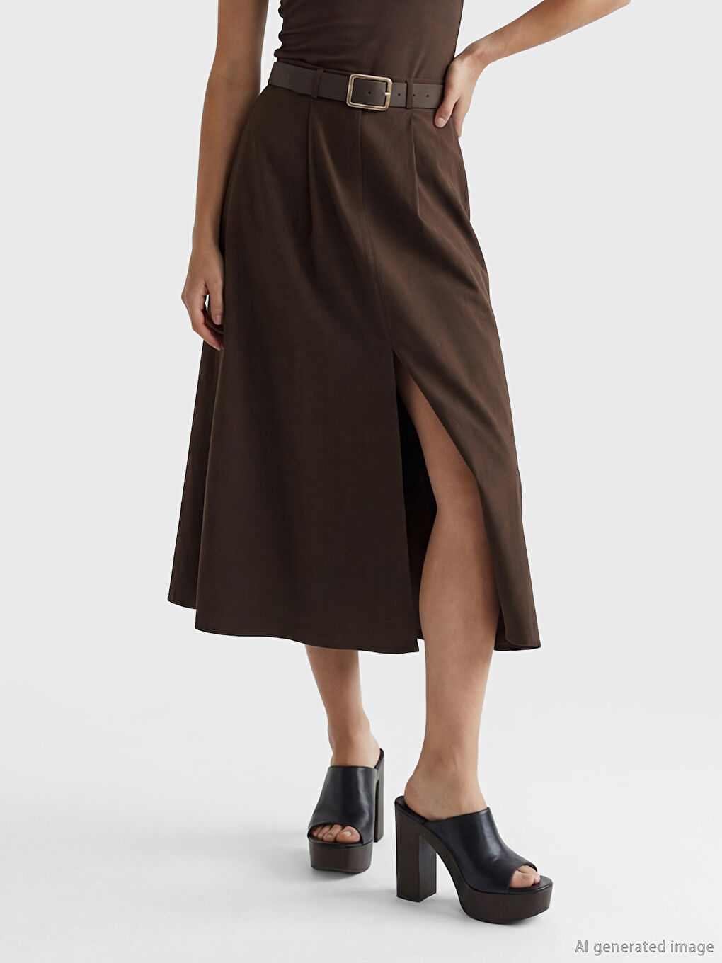 Әйелдер қоңыр Белдемше-1