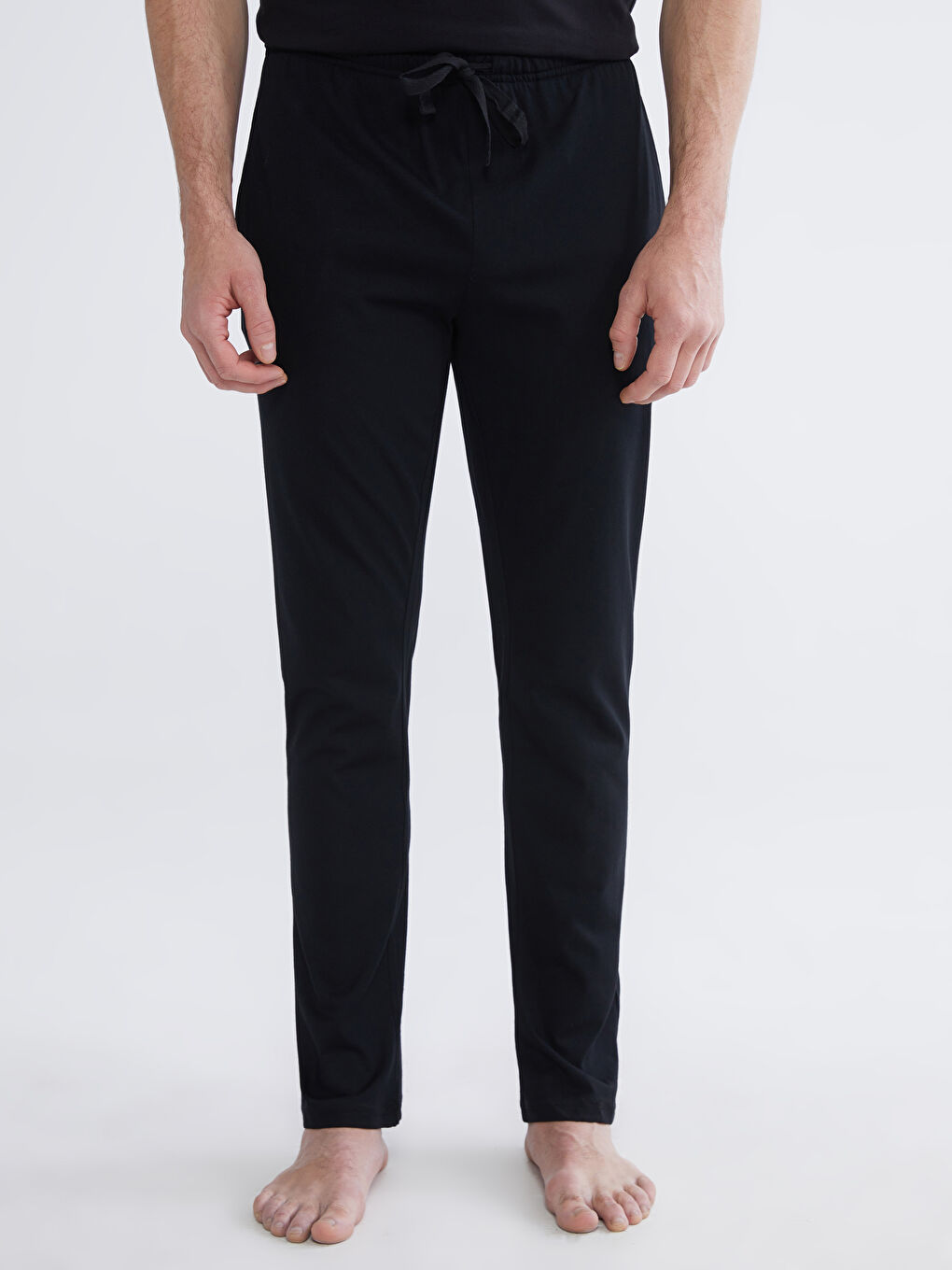 Lacivert Standart Kalıp Erkek Pijama Altı 2'li-2