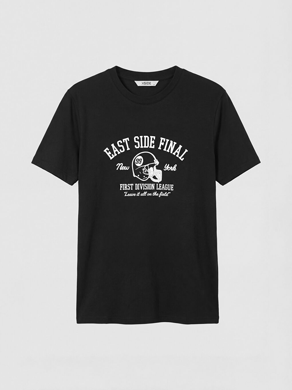 Crew Neck Printed Men's T-Shirt-3