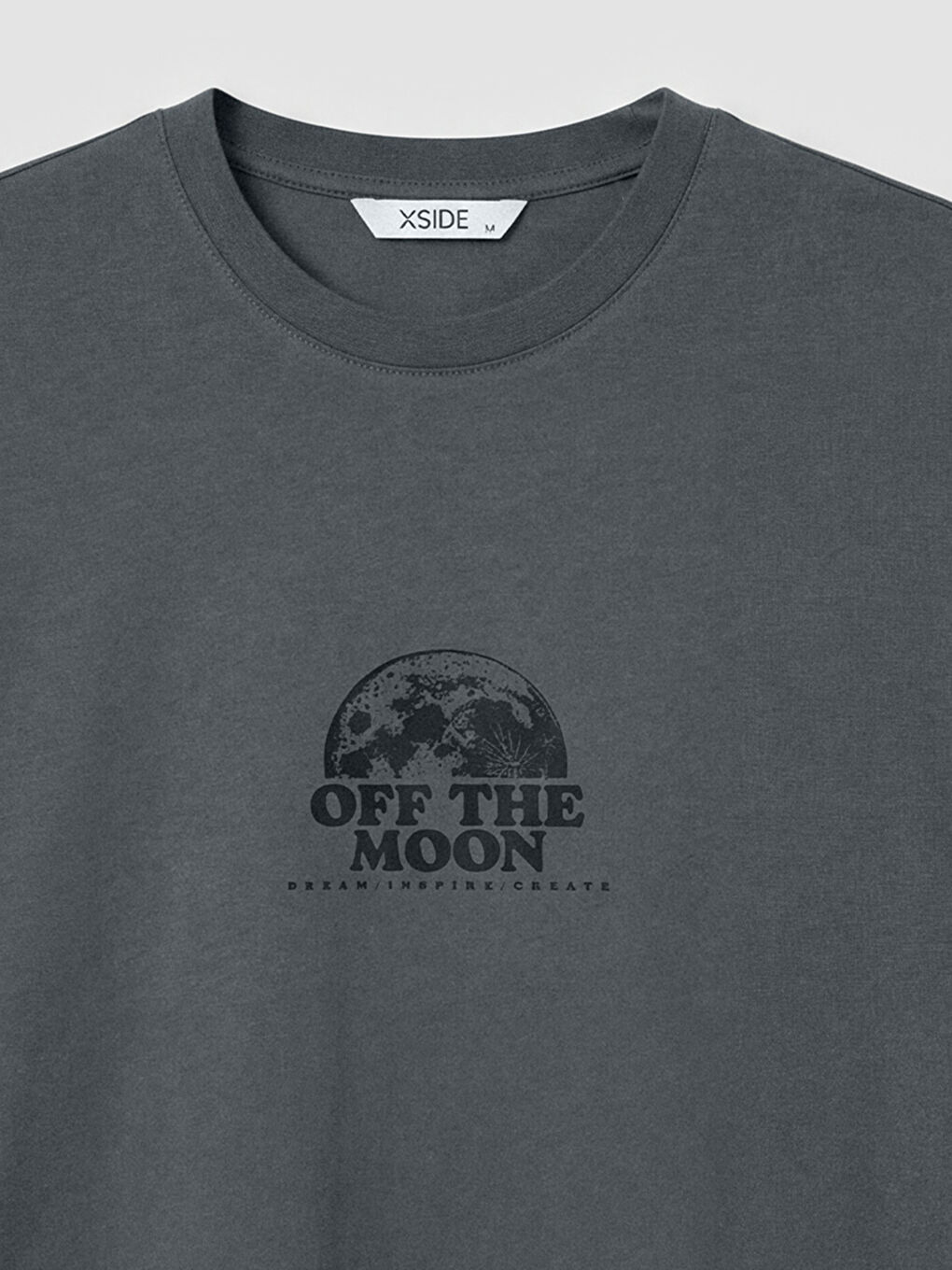 T-shirt à col rond imprimé pour homme-5