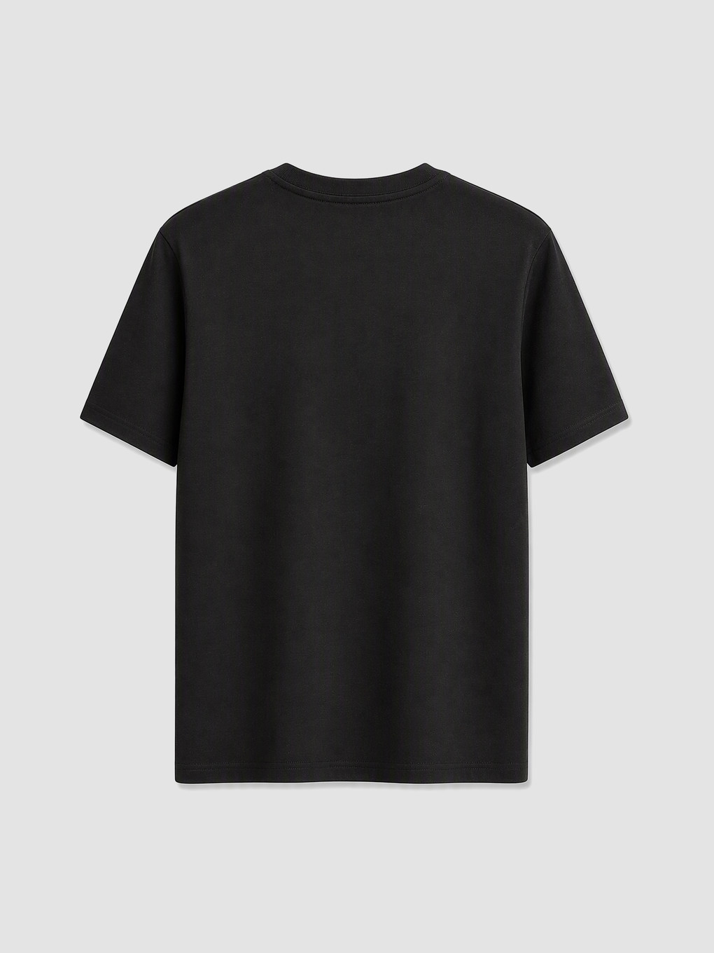 Man Black T-shirt-1