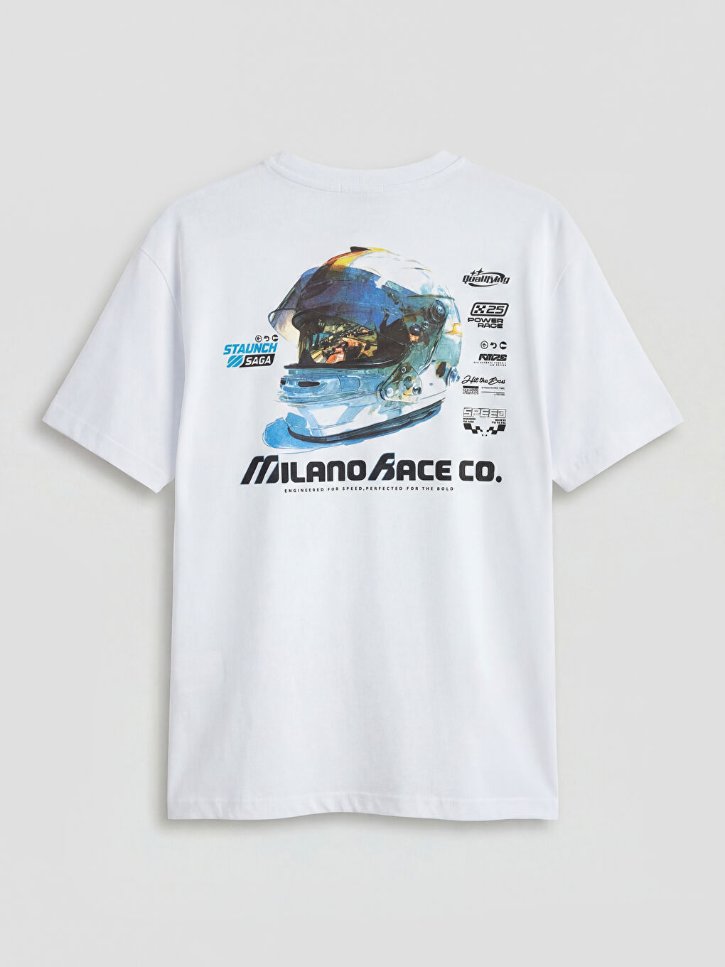 T-shirt BLANC Homme-1