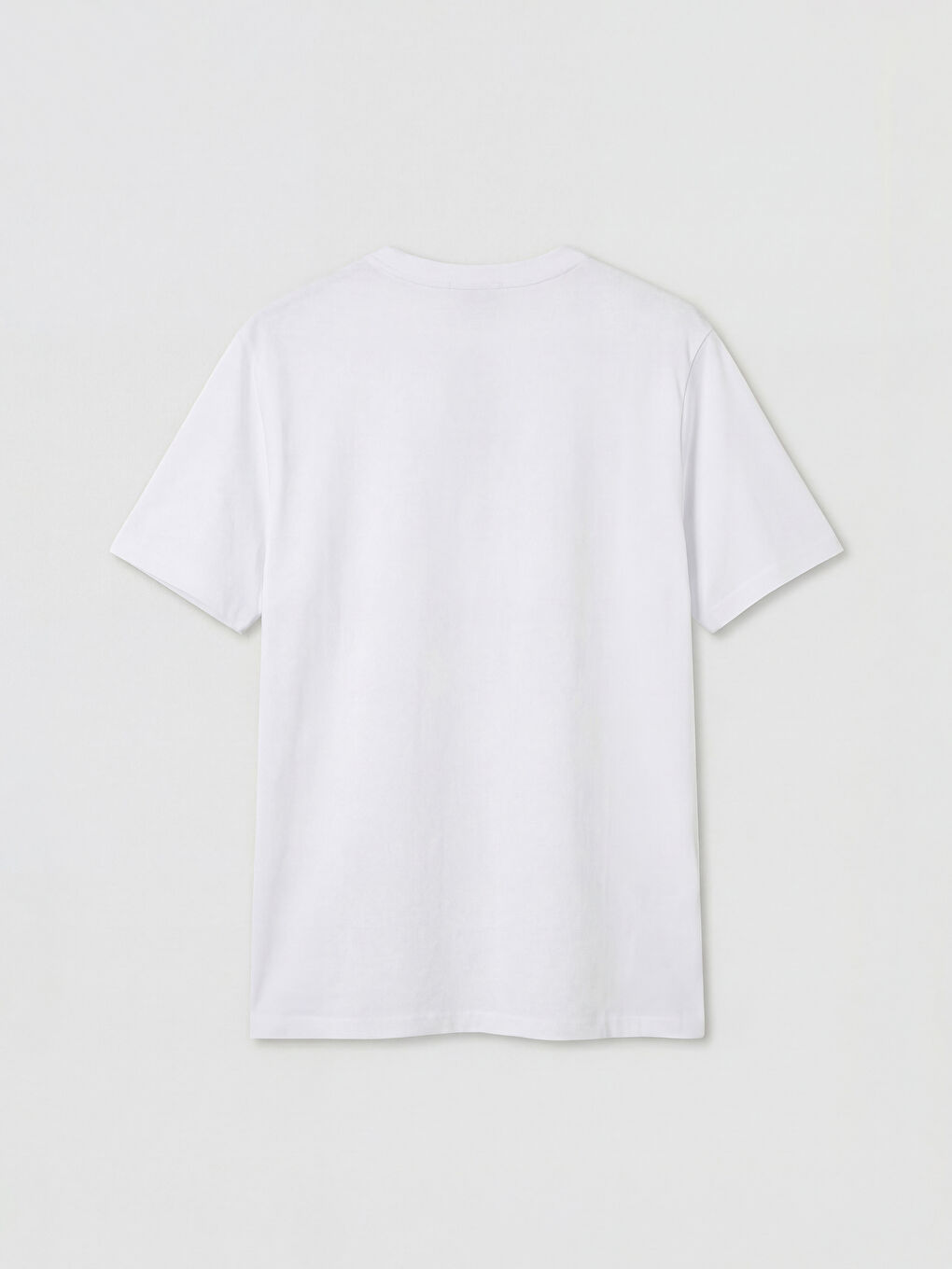 تي شيرت رجالي مطبوع بكول مدور-5