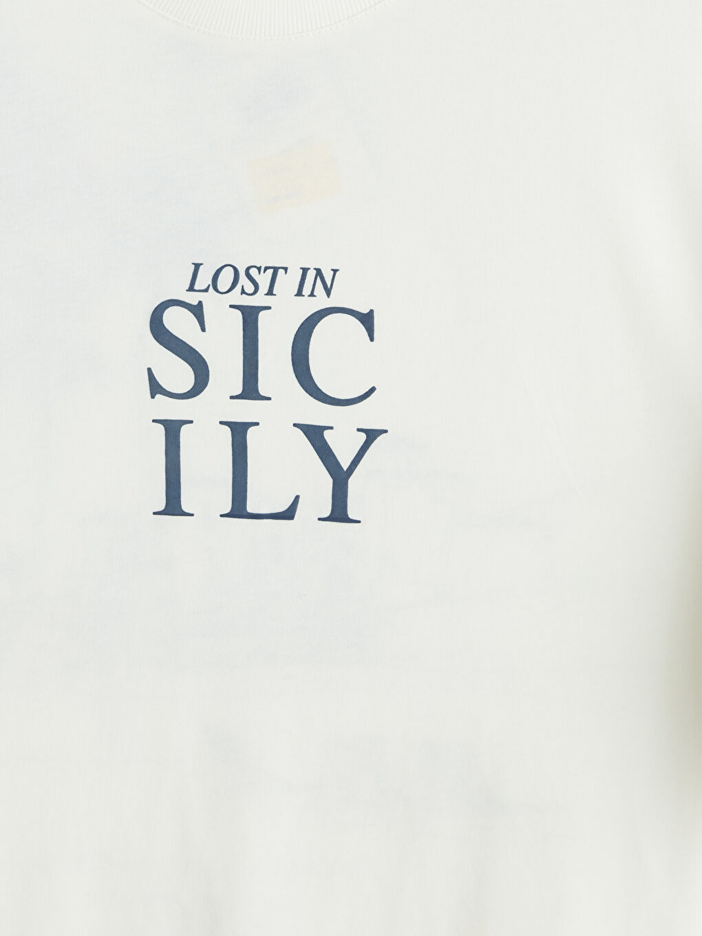 Crew Neck Sicily Printed Men's T-Shirt-2