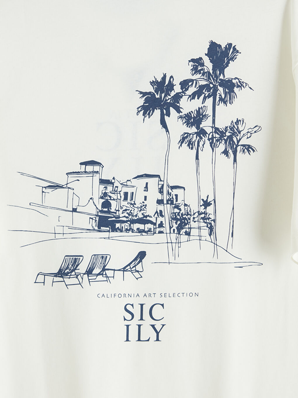 Crew Neck Sicily Printed Men's T-Shirt-3