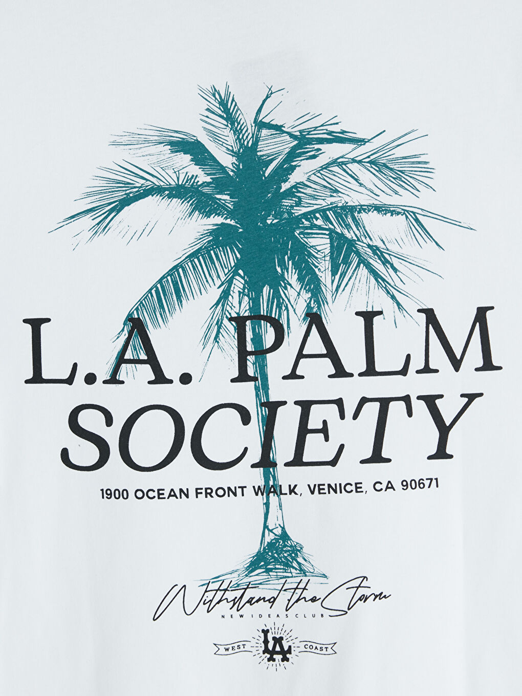 T-shirt à col rond imprimé pour homme-6