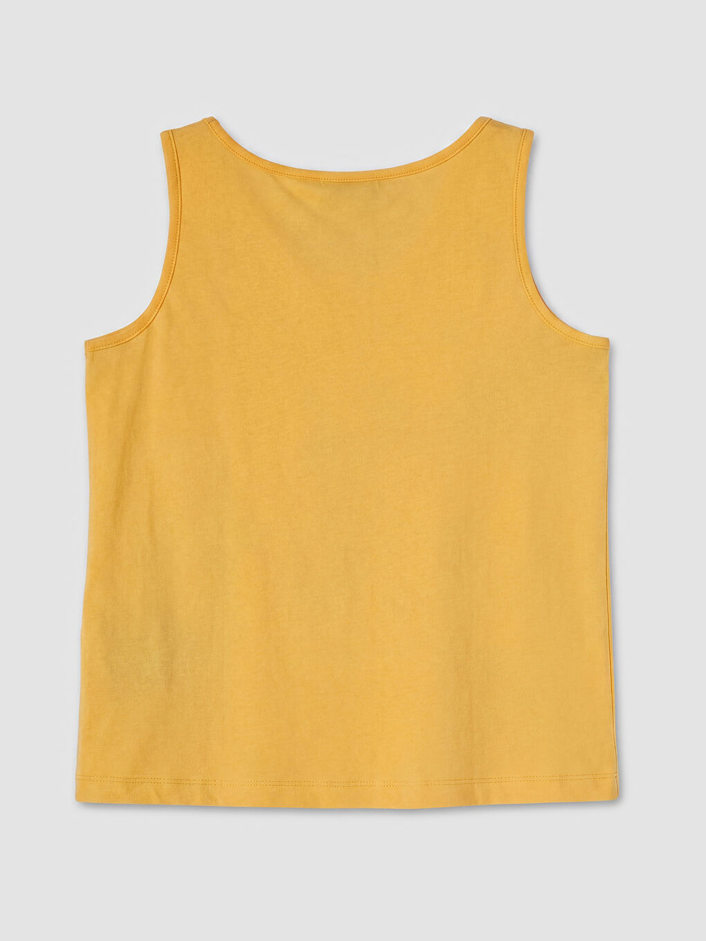 Sarı Bisiklet Yaka Kadın Şortlu Pijama Takımı-9