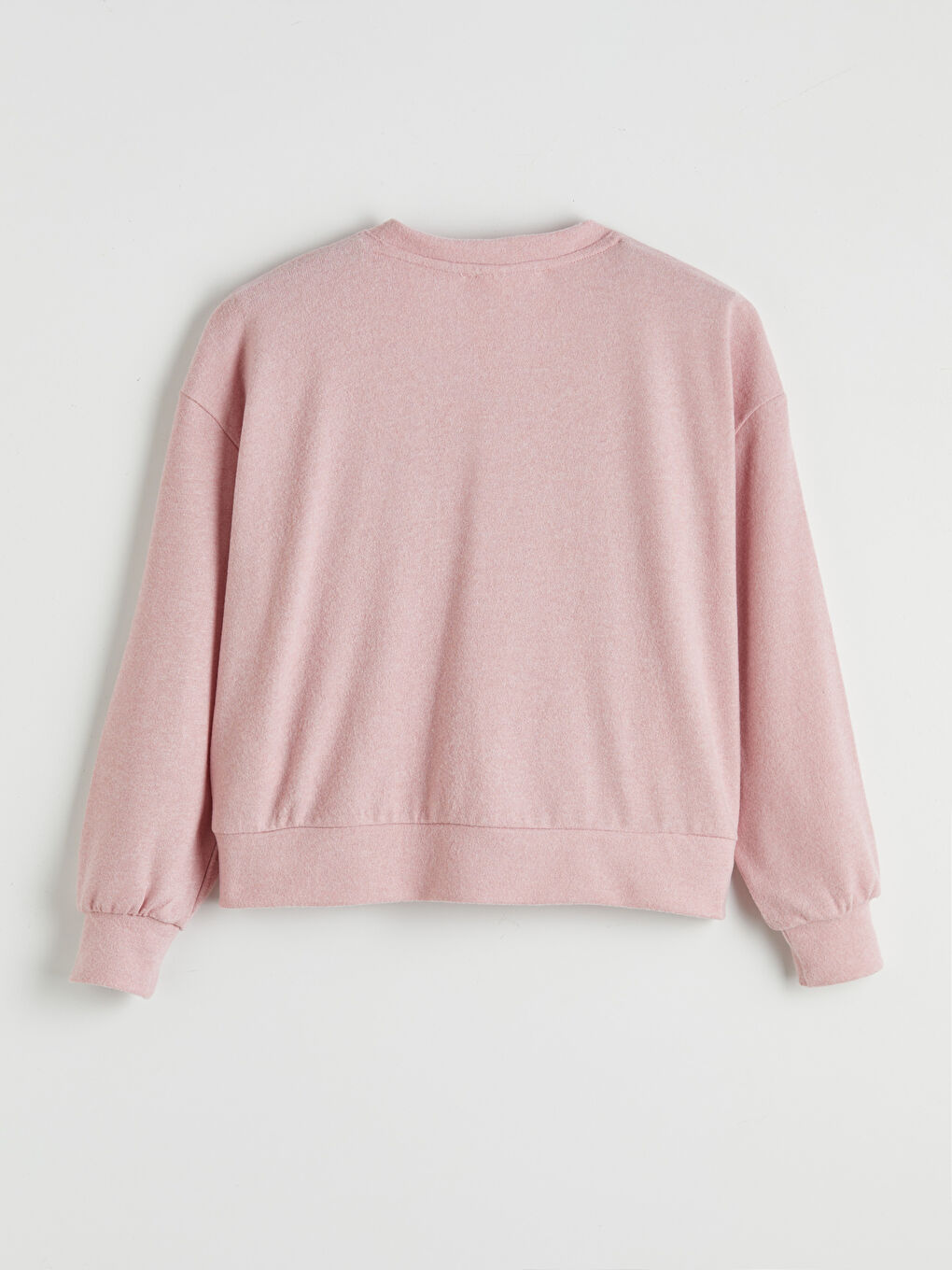 Pembe V Yaka Kadın Pijama Takım-6