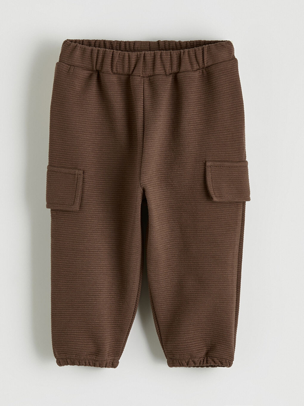 Bej Baskılı Erkek Bebek Sweatshirt ve Eşofman Altı-5