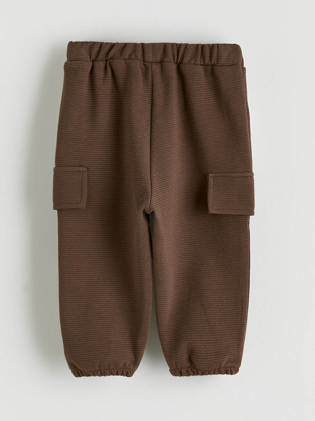 Bej Baskılı Erkek Bebek Sweatshirt ve Eşofman Altı-7