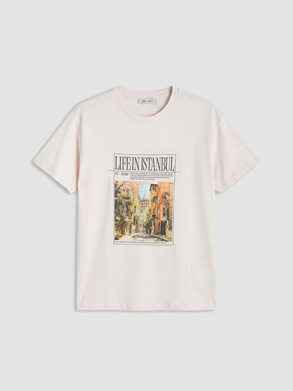 Istanbul Printed 100% Cotton Women's T-shirt-4