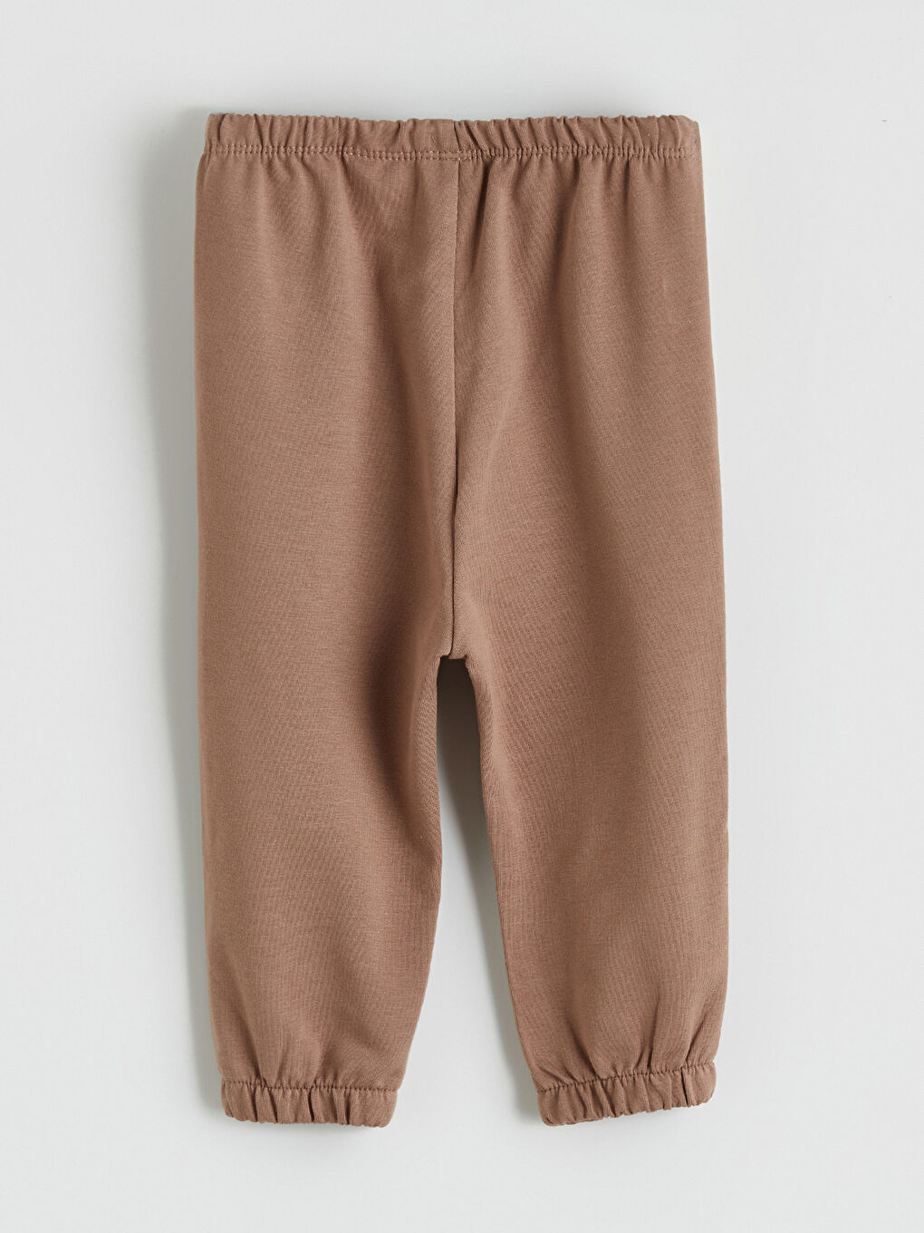 Bej Kız Bebek Capyfun Baskılı Sweatshirt Eşofman Takım-8