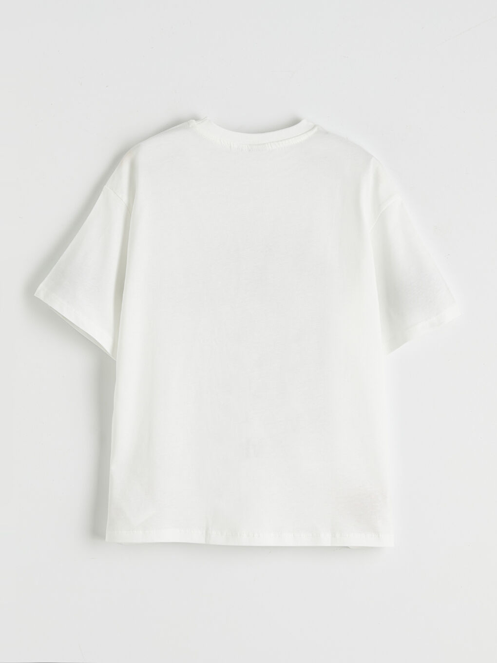 Mavi Mickey Mouse Baskılı Kız Çocuk Tişört 2'li-4