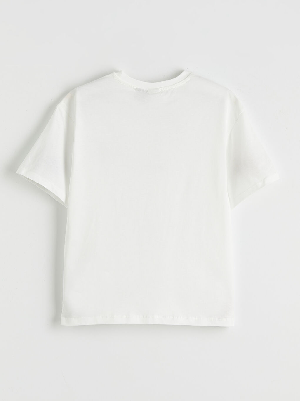 Ekru Winnie the Pooh Baskılı Kız Çocuk 2'li Tişört-2