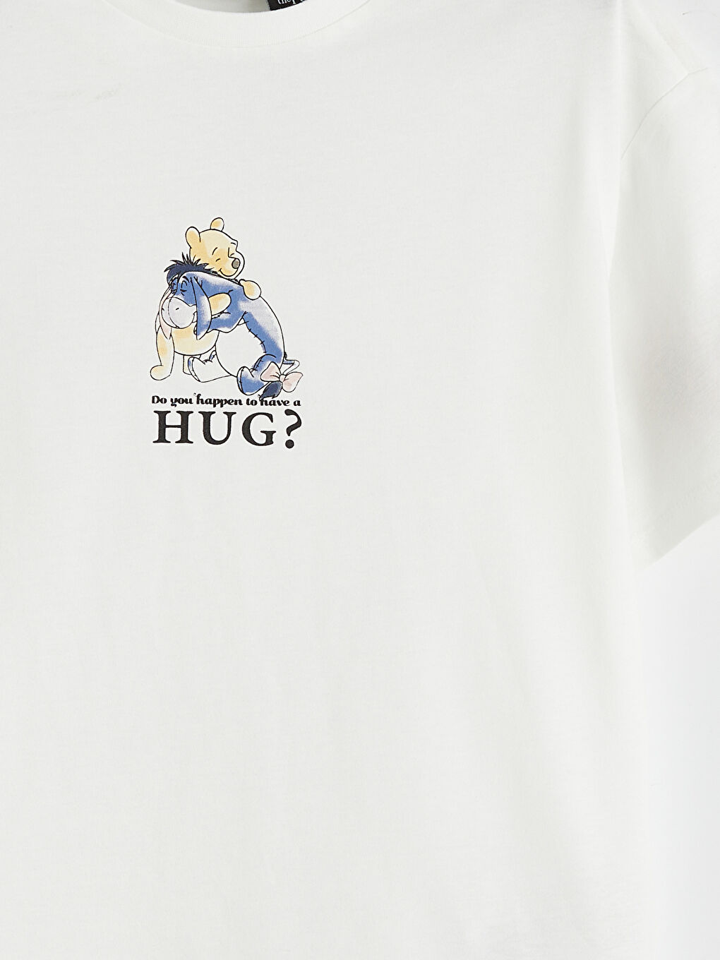 Ekru Winnie the Pooh Baskılı Kız Çocuk 2'li Tişört-5