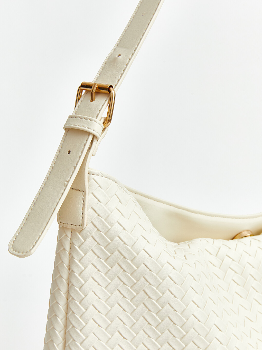 Woven Patterned Women's Shoulder Bag-3