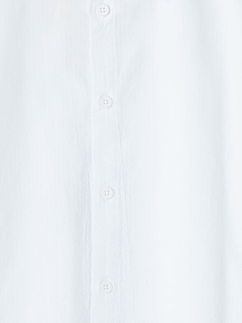 Beyaz Kısa Kollu Erkek Çocuk Gömlek-2