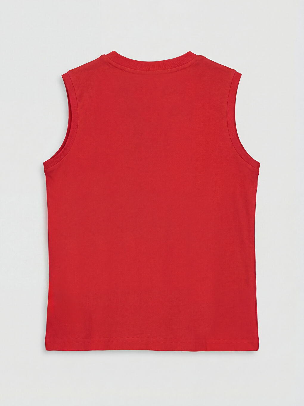 تيشيرت داخلي بدون أكمام مطبوع سبايدرمان بياقة دائرية للأولاد-1